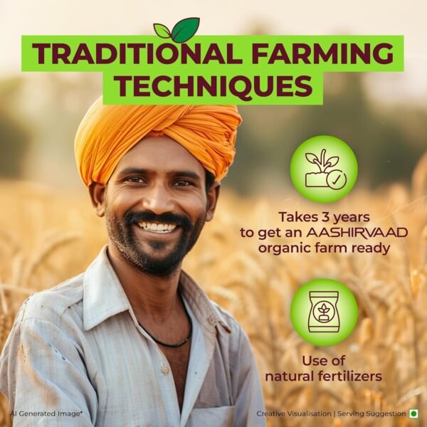 Aashirvaad Organic Arhar/Tur Dal - 1 Kg - Image 2