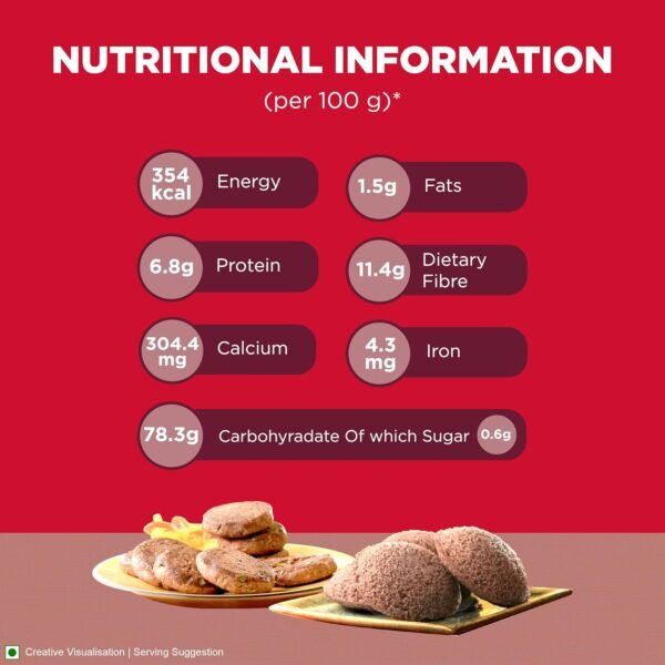 Aashirvaad Nature’s Superfoods Ragi Flour - High Fibre - Image 3