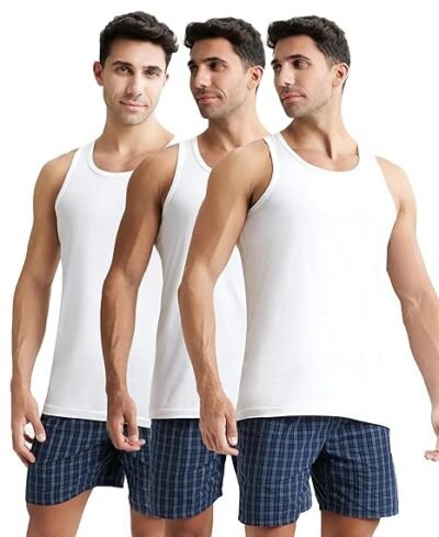 Jockey 8820 Men's Vest Pack of 3
