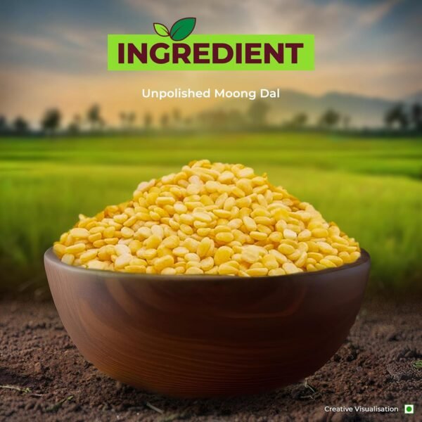 Aashirvaad Organic Moong Dal - 1 Kg - Image 3
