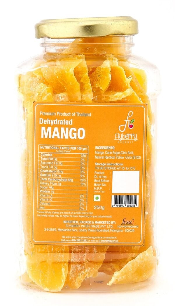 Flyberry Premium Dried Mango Slice 250g - Image 4