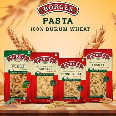 Borges Fusilli Pasta - 500 gm