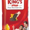 King's Kachi Ghani Mustard Oil Pouch - 1 L