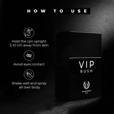 DENVER VIP Rush Natural Spray Perfume