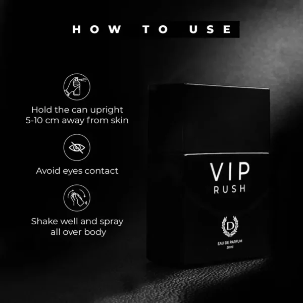 DENVER VIP Rush Natural Spray Perfume - Image 2