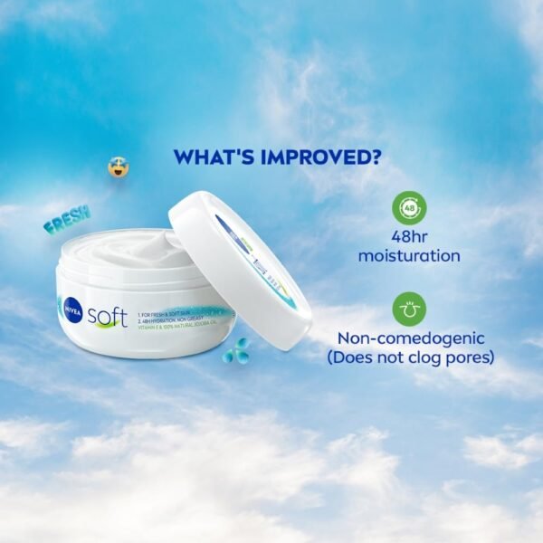 519mZbgjyaL._SL1000_ NIVEA Soft Light Moisturizer