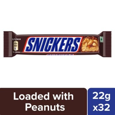 Snickers Peanut Chocolate Bar Pack of 32