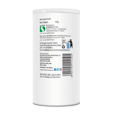 Catch Black Pepper Sprinkles, 100g