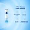 51QeLUYkSML._SL1200_ NIVEA Women Fresh Natural Deodorant Spray