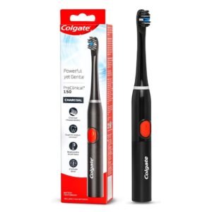 51Rn3qcl5BL._SL1000_ Colgate Proclinical 150 Charcoal Electric Toothbrush