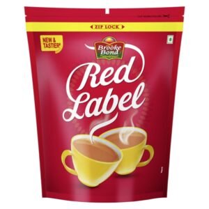 Red Label Brooke Bond Tea Leaf,1 Kg,Ginger Tea,Basil,Cardamom,Ginger