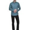 Numero Uno Men's Solid Turquoise Shirt