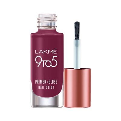 LAKMÉ 9To5 Primer Gloss Nail Colour - Desert Rose