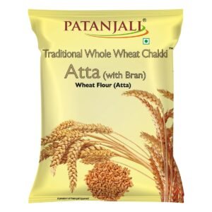 612ZA55qoaL._SL1200_ Patanjali Chakki Atta 10kg - Organic Whole Wheat Flour