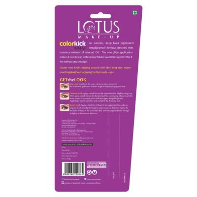 Lotus Make-Up Colorkick Kajal Black