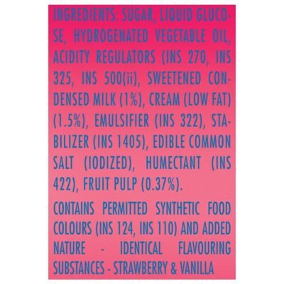 Alpenliebe Gold Cream Strawberry Candy Pouch