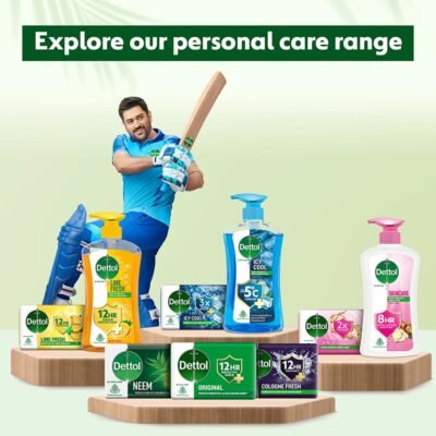 Dettol Original Bathing Soap Bar Pack of 5