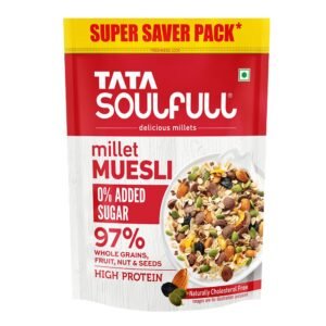 Tata Soulfull 0% Added Sugar Millet Muesli, 700g