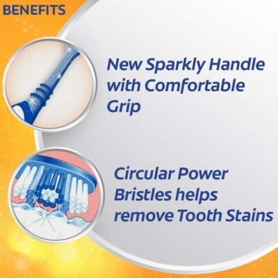 Colgate Super Shine Toothbrush - Medium [Pack of 12]