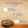 Daawat Brown, Cooks in 15-minute, Full Bran Intact, Fibre-Rich Basmati Rice, 5 Kg