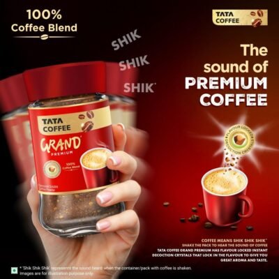Tata Premium Instant Coffee - 100% Pure Coffee