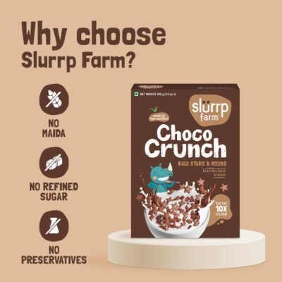 Slurrp Farm Choco Crunch Chocolate Cereal
