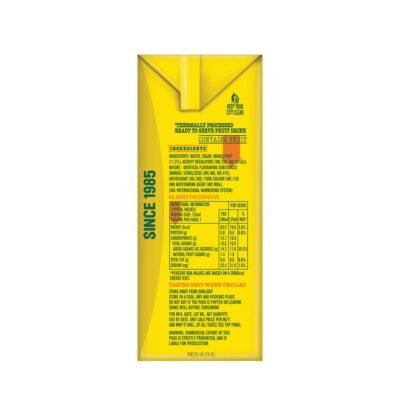 Frooti Mango Drink 125 ml (Pack of 10)