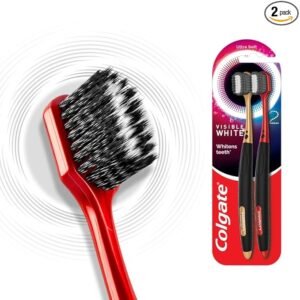 61Ws+mpMW2L._SX679_PIbundle-2,TopRight,0,0_AA679SH20_ Colgate Visible White O2 Toothbrush - 2pcs