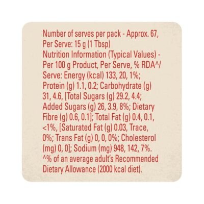 Kissan Fresh Tomato Ketchup Bottle, 1kg