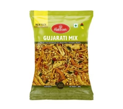 Haldiram's Delhi Gujarati Mix - Spicy Namkeen