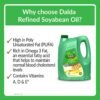 Dalda Refined Soyabean Oil - 5 Liter Jar