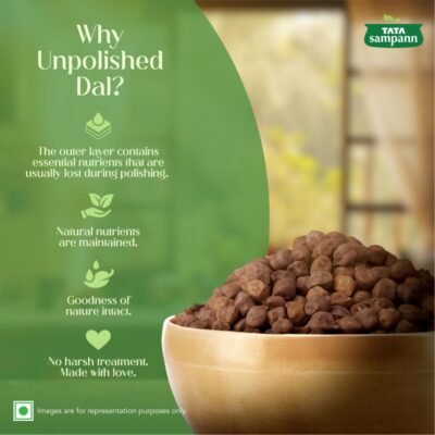 Tata Sampann Unpolished Kala Chana, 500g