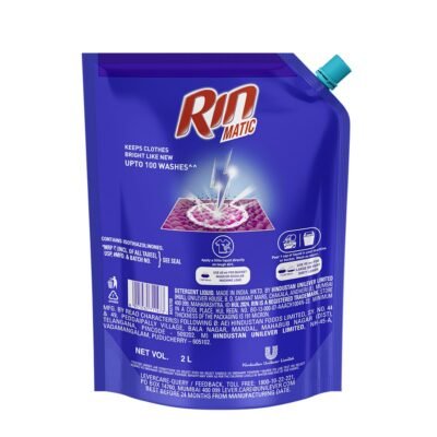Rin Detergent Liquid 2L - Top Load