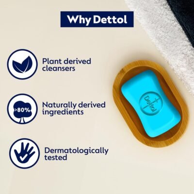 Dettol Cologne Fresh Bathing Soap Bar - 12-Hour Freshness