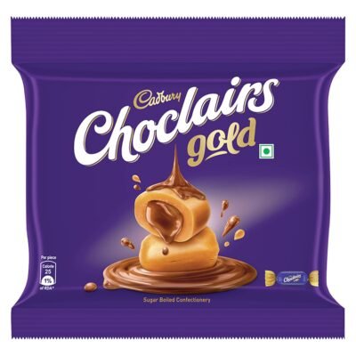 Cadbury Choclairs Chocolate Gold Candy