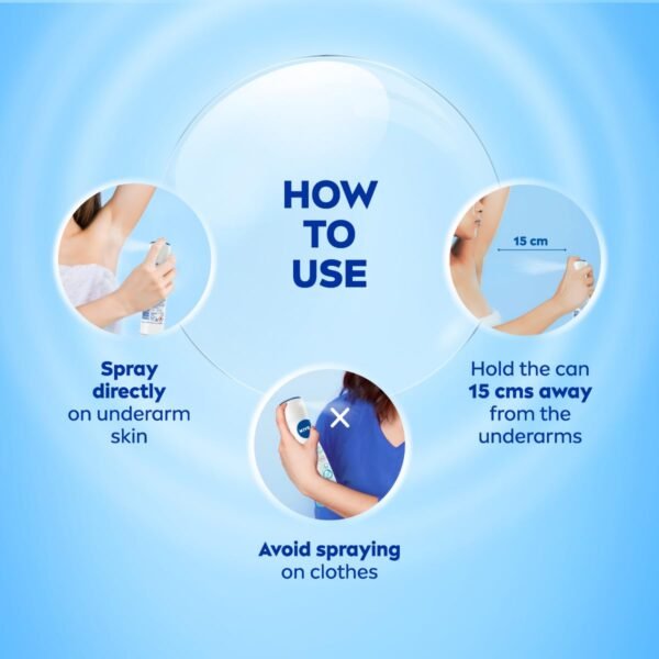 61lpkcs9c9L._SL1200_ NIVEA Women Fresh Natural Deodorant Spray