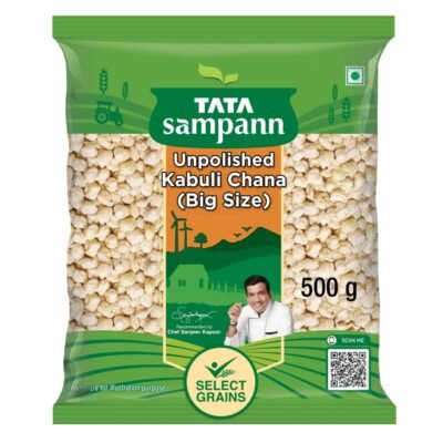 Tata Sampann Unpolished Kabuli Chana - 500g
