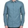 Numero Uno Men's Solid Turquoise Shirt