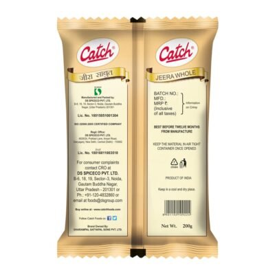 Catch Cumin Whole | Jeera Whole, 200g