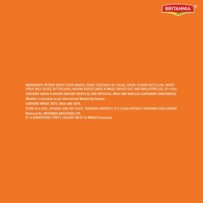 Good Day Britannia Cashew Cookies, 1000 G/ 905 G (Weight May Varie)