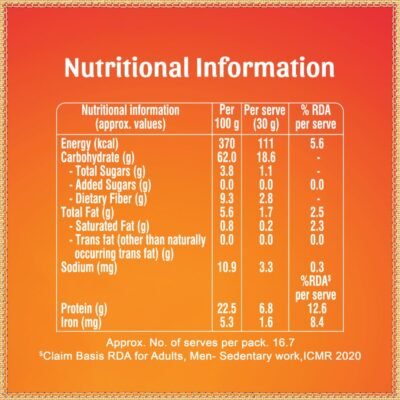 Aashirvaad, 100% Bikaneri Chana Dal Besan, 500 g