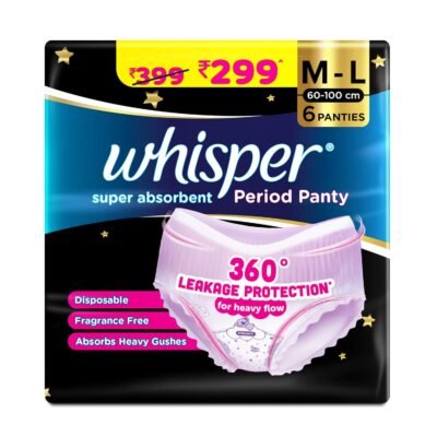 Whisper Super Absorbent Period Panty