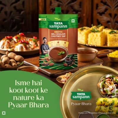 Tata Sampann Meethi Imli Khajur Chutney Dip