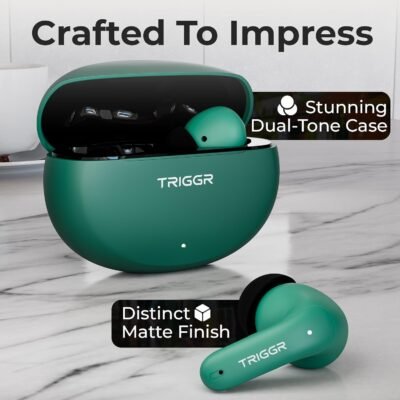 TRIGGR Ultrabuds N3 - Crisp Calling & 50H Playtime