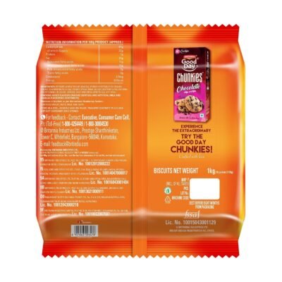 Good Day Britannia Cashew Cookies, 1000 G/ 905 G (Weight May Varie)