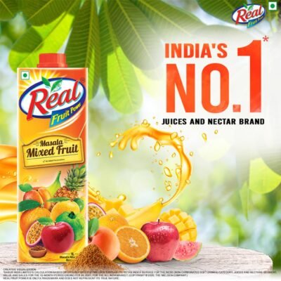 Real Fruit Power Real Masala Mixed Fruit 1L
