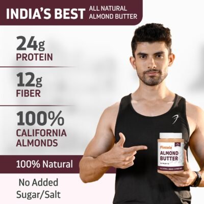 Pintola Almond Butter Crunchy 200g