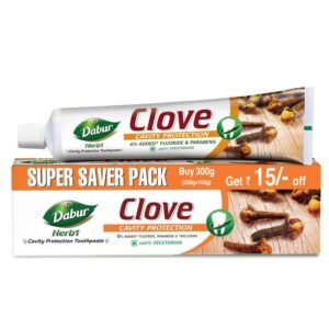 Dabur Herb'l Clove Toothpaste - Cavity Protection