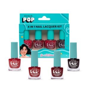 SUGAR POP 4-In-1 Matte Finish Nail Lacquer Kit