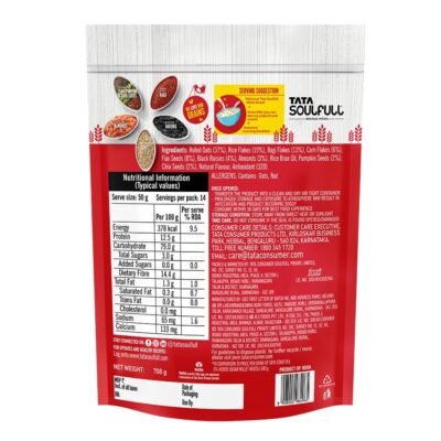 Tata Soulfull 0% Added Sugar Millet Muesli, 700g